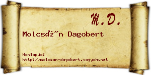 Molcsán Dagobert névjegykártya